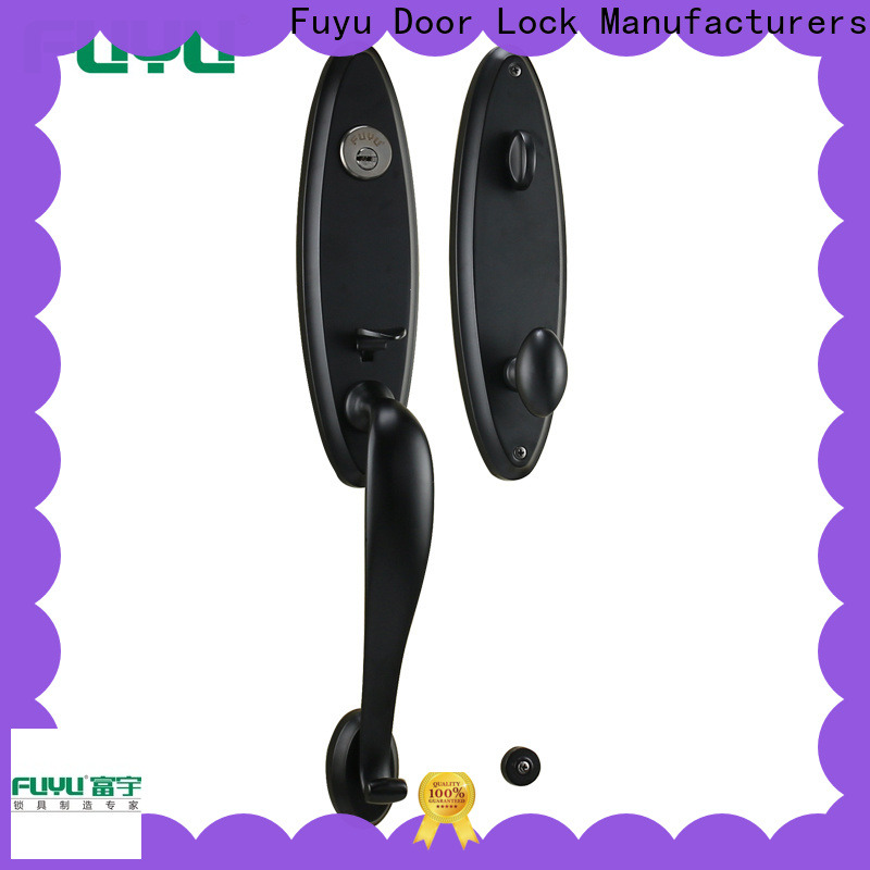 FUYU lock New french doors locksets in china for wooden door