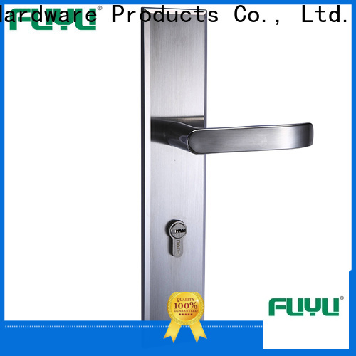FUYU lock custom customized stainless steel door lock in china for wooden door