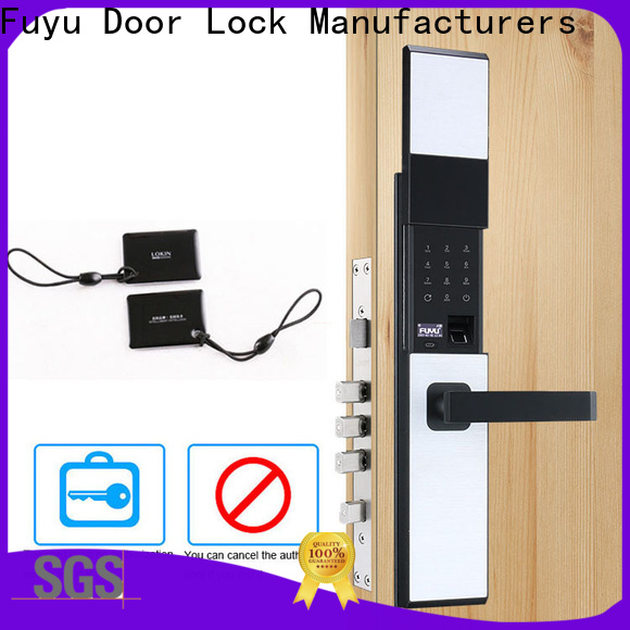 FUYU lock oem hotel door lock with latch for wooden door