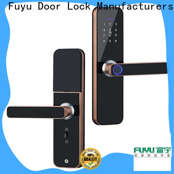 FUYU lock high security hotel door locks with card for business for entry door