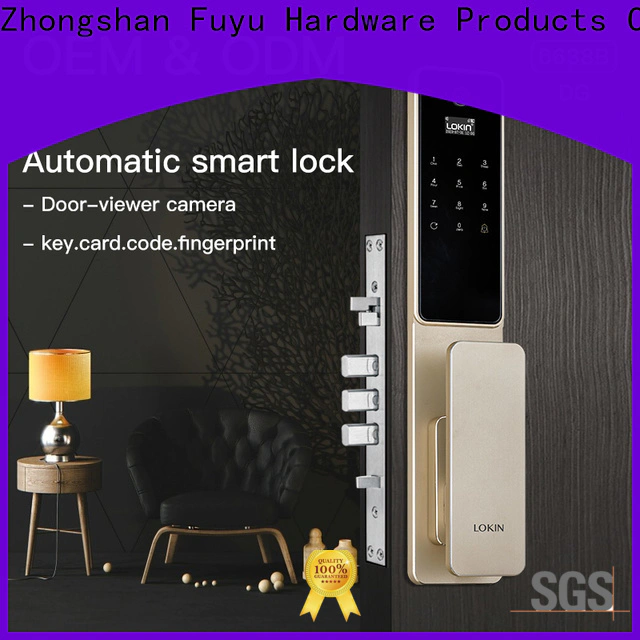 FUYU lock oem smart locks for apartment buildings with latch for house