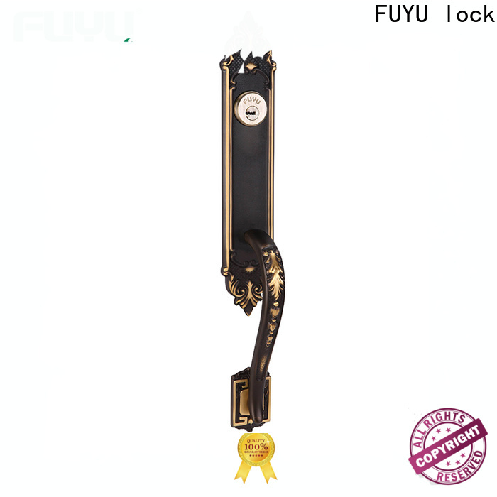 FUYU lock oem double door knob lock suppliers for mall