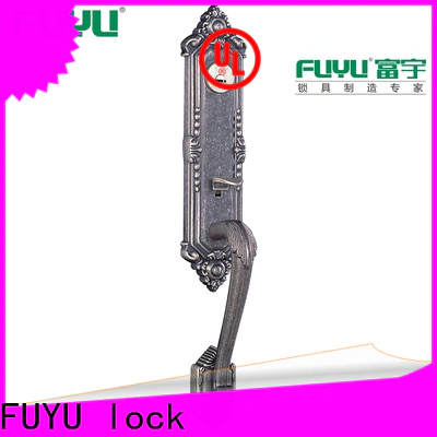 FUYU lock long custom zinc alloy door lock manufacturers for entry door