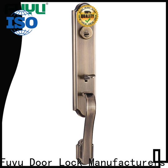 high security zinc alloy grip handle door lock mechanism with latch for indoor