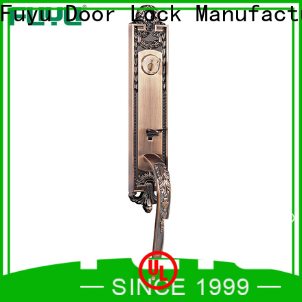 FUYU lock residential doors factory for wooden door