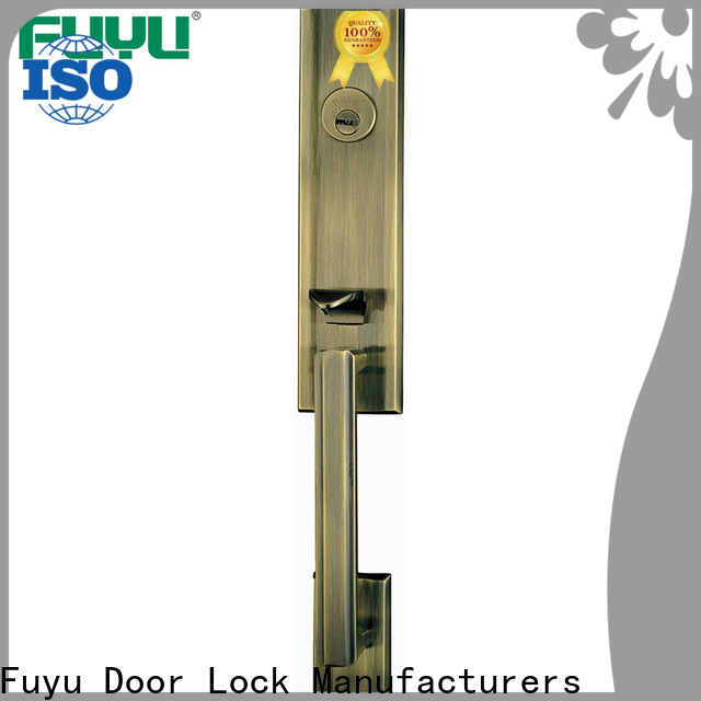 FUYU lock fingerprint house door lock suppliers for residential