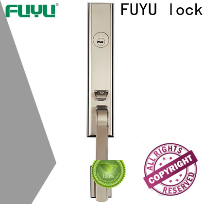 FUYU lock high security biometric front door locks manufacturers for shop