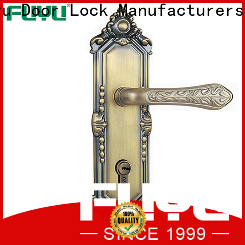 FUYU lock double door lock hardware for business for mall