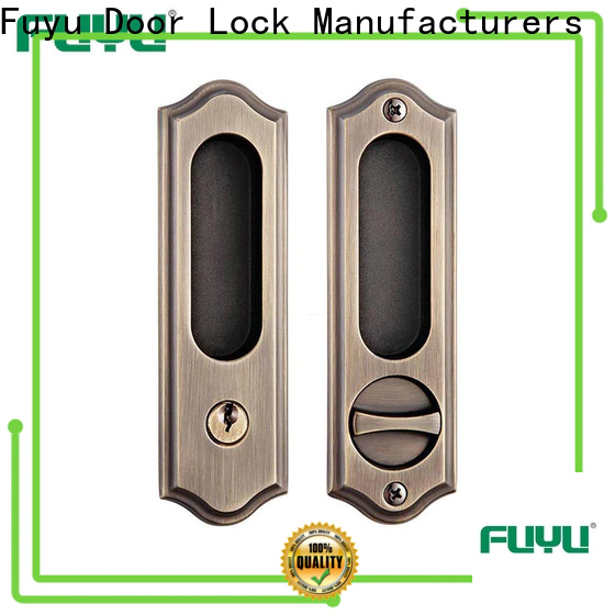 FUYU lock durable zinc alloy mortise handle door lock company for shop