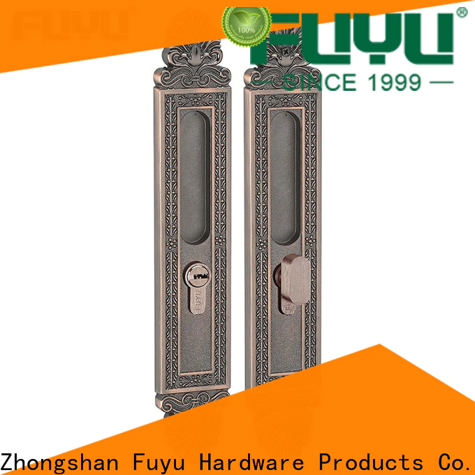 FUYU lock top front door entry locksets company for shop