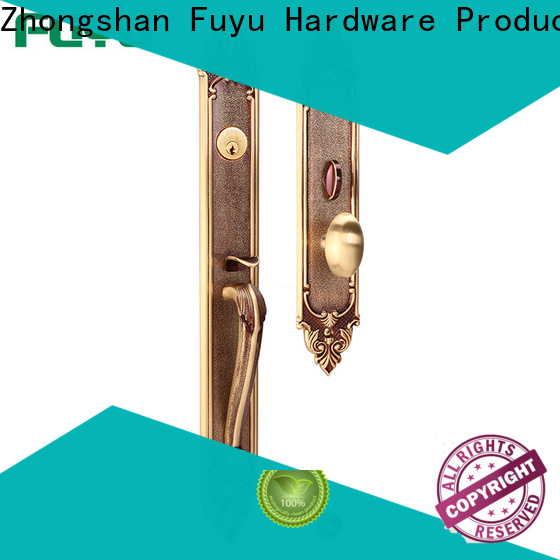 FUYU lock latest biometric exterior door lock factory for shop