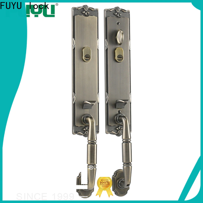 FUYU lock alloy door lock design manufacturers for mall