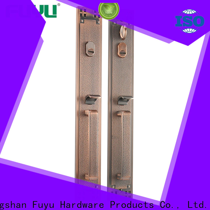 FUYU lock double fingerprint keypad lock manufacturers for entry door
