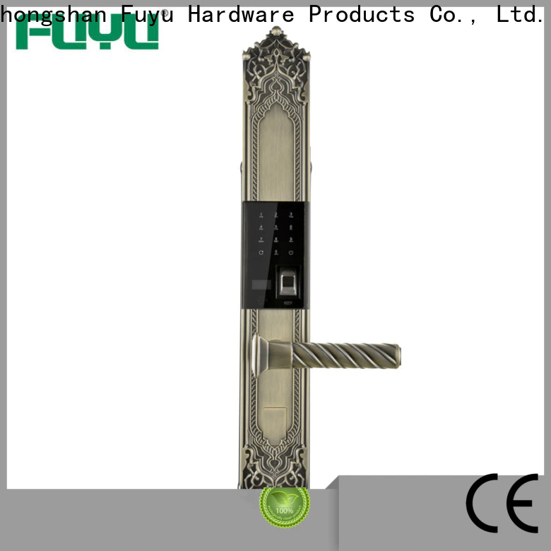 FUYU lock durable rf card door lock for sale for entry door