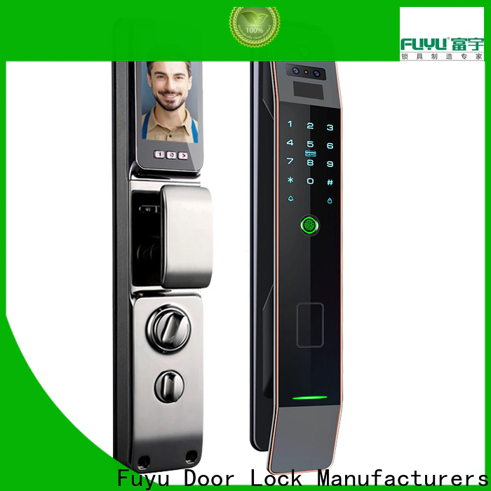 FUYU lock durable fingerprint entry door lock with international standard for home