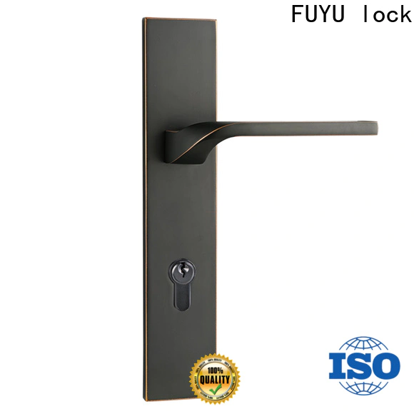 FUYU lock front door locks for double doors for business for mall