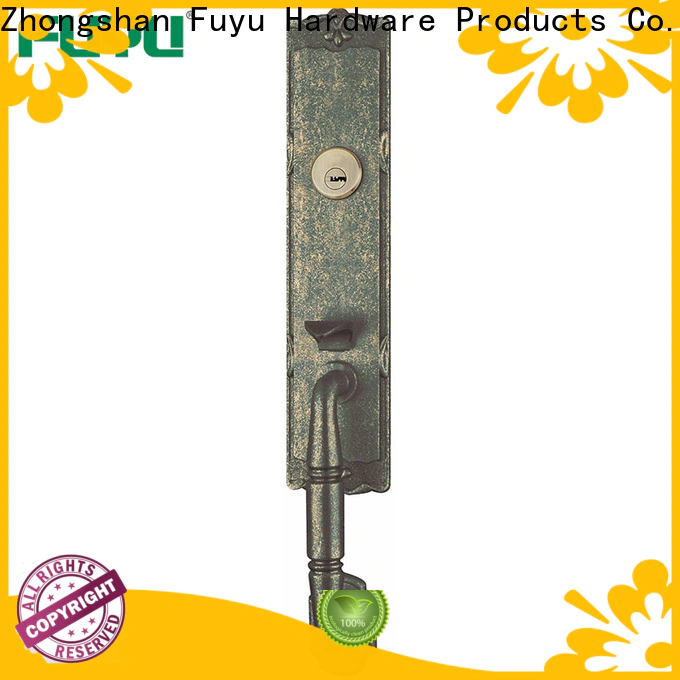 FUYU lock luxury customized zinc alloy door lock in china for entry door