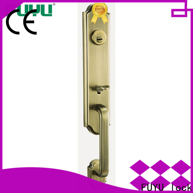 FUYU lock exterior strong door lock with latch for entry door