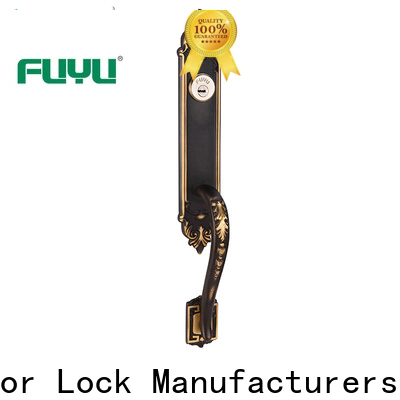 FUYU lock custom steel gate locks for sale for mall