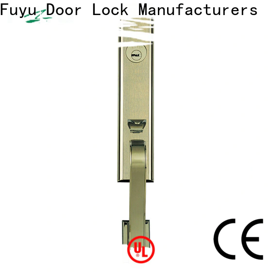FUYU lock exterior double door locks suppliers for residential