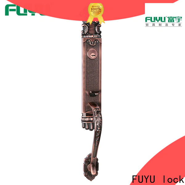 FUYU lock custom double door locks security manufacturers for shop