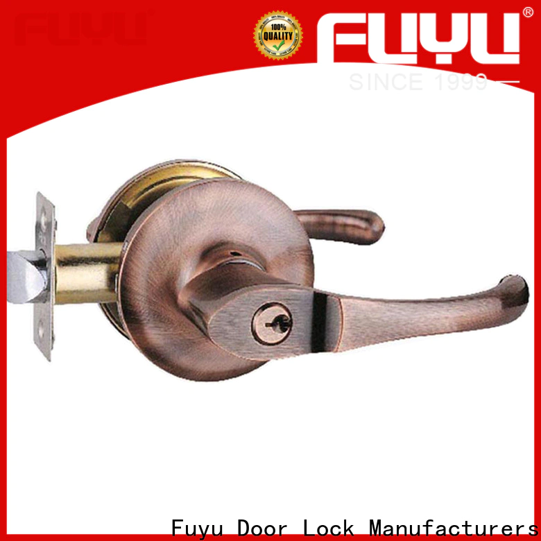 FUYU lock commercial door lock hardware suppliers for entry door