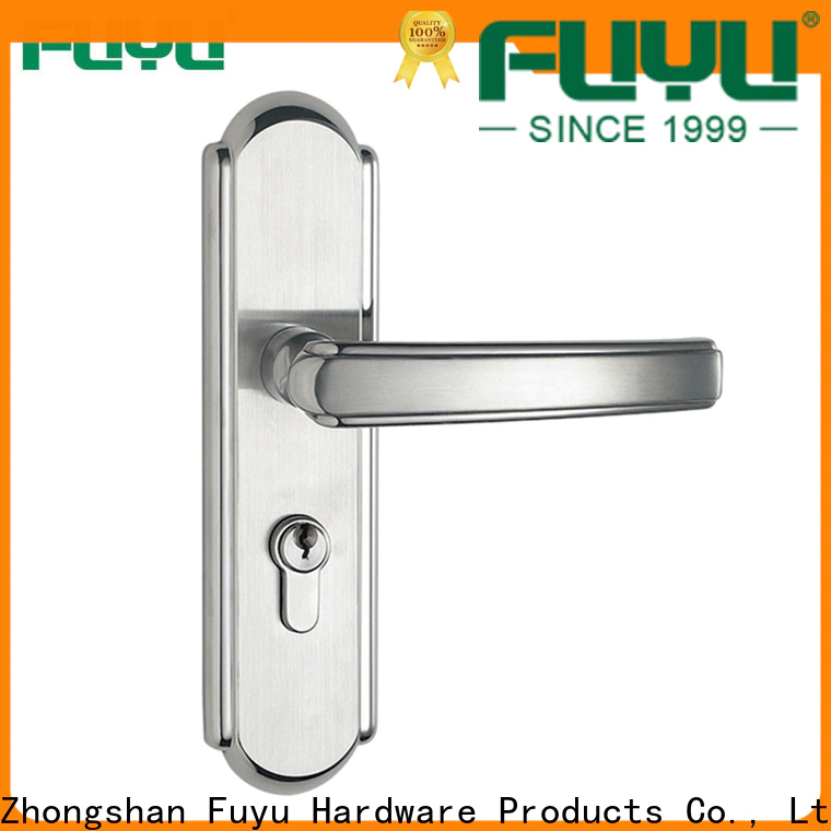 fuyu aluminium door lock side manufacturers for shop