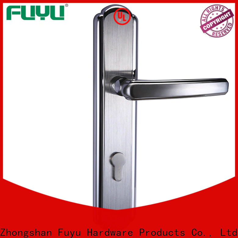 top stainless steel sliding door lock double factory for residential
