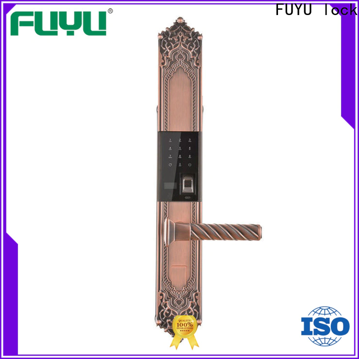 FUYU lock custom automatic door lock for apartment on sale for building