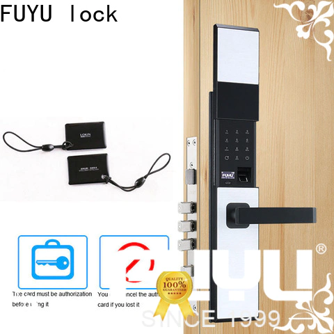 fuyu smart lock apartment door with latch for building