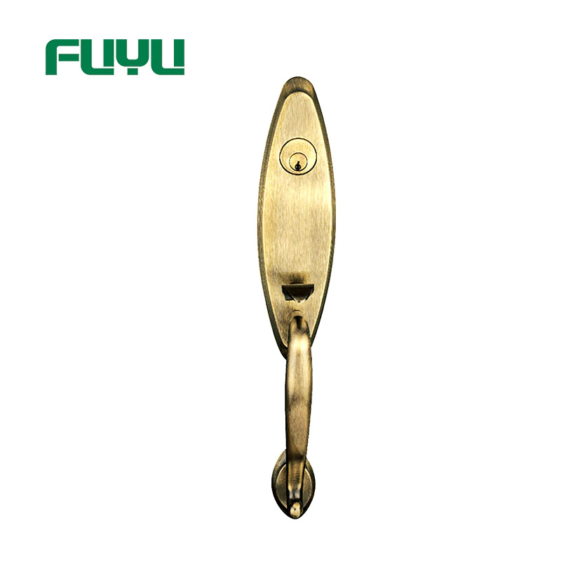 FUYU lock top wooden gate lock supply for mall