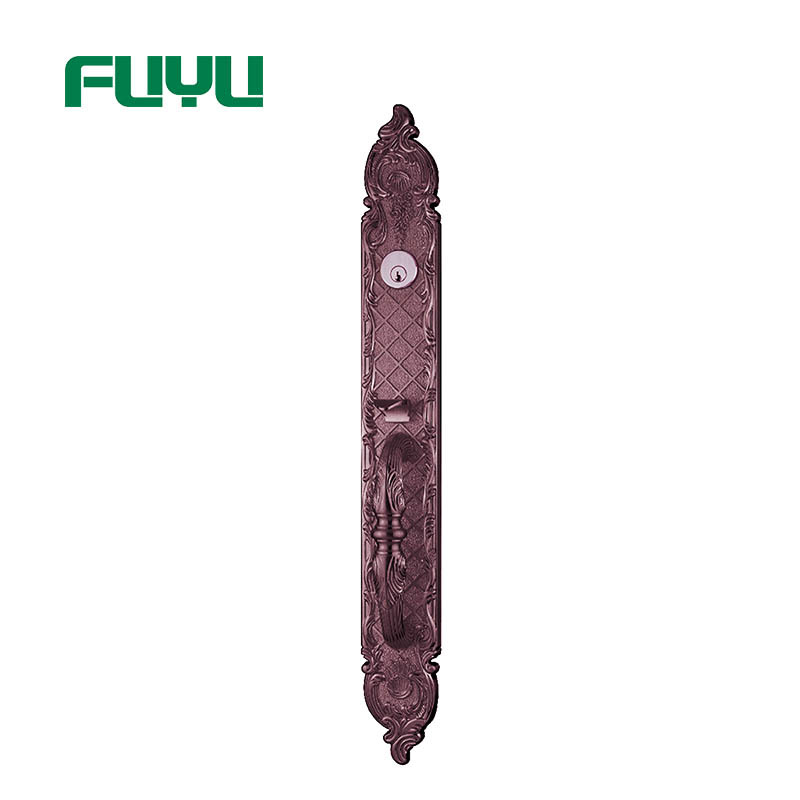 FUYU custom zinc alloy mortise handle door lock with latch for indoor