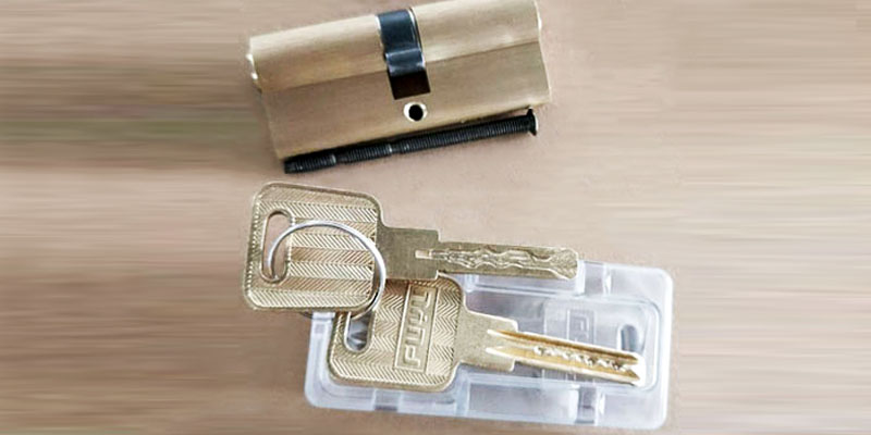 FUYU quality grip handle door lock manufacturer for wooden door-6