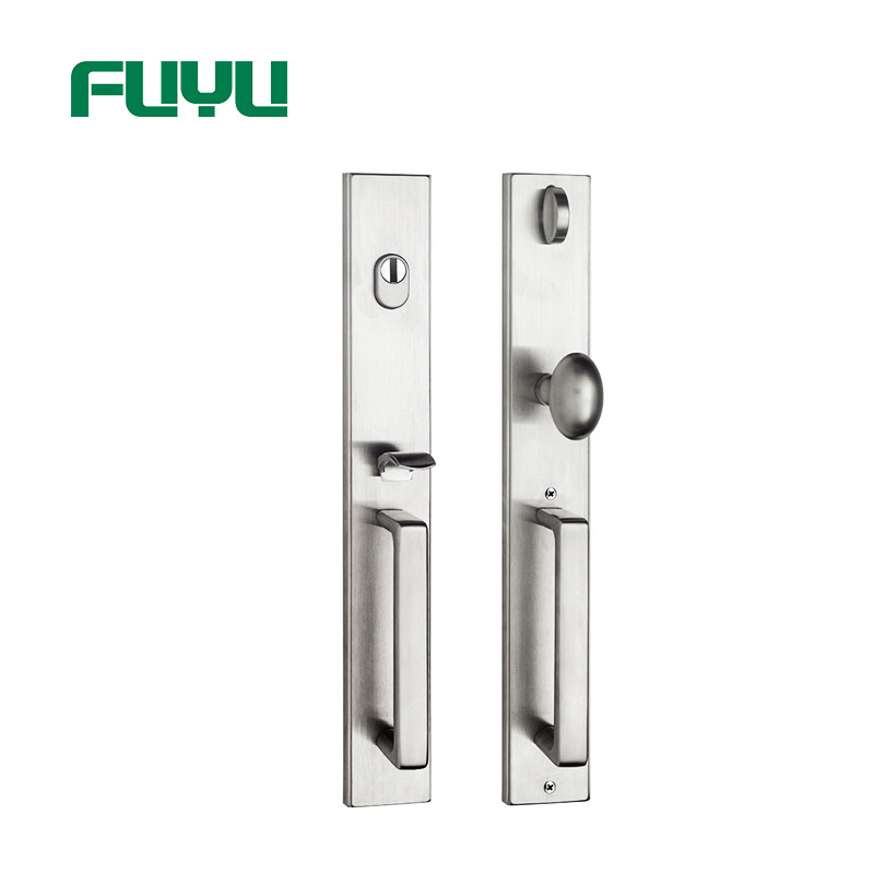 FUYU quality grip handle door lock manufacturer for wooden door