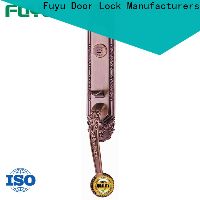 FUYU turn customized zinc alloy door lock meet your demands for mall