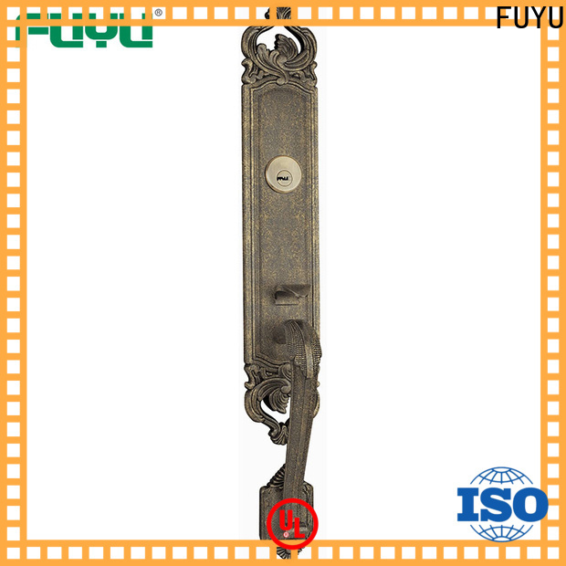 FUYU high security 5 lever lock with latch for shop