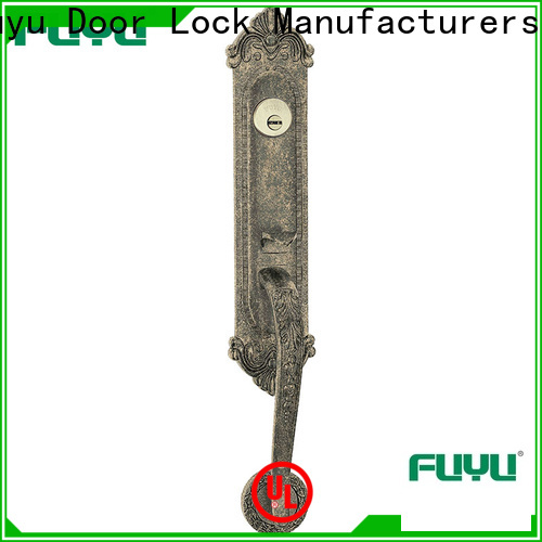 FUYU entry customized zinc alloy door lock with latch for indoor