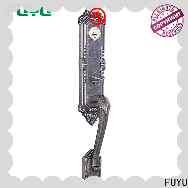 FUYU plate anti-theft zinc alloy door lock on sale for entry door