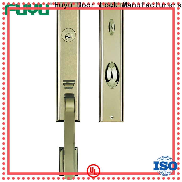 FUYU made best front door locks with latch for shop