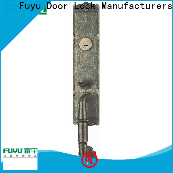 FUYU custom handle door lock for sale for wooden door