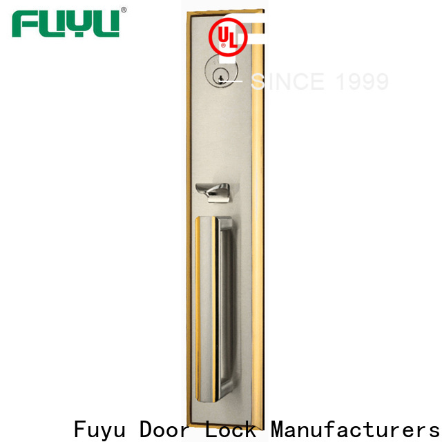 FUYU grip handle door lock for sale for wooden door