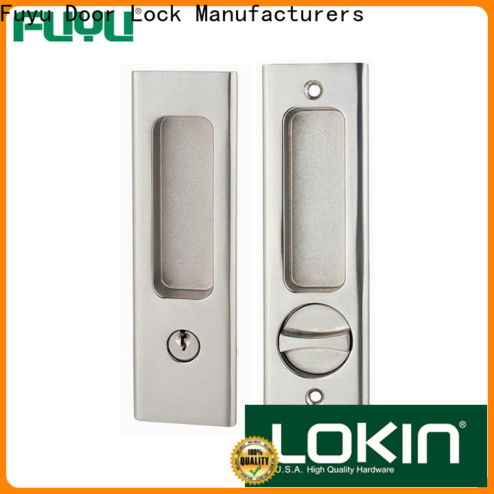 FUYU door anti-theft zinc alloy door lock with latch for entry door