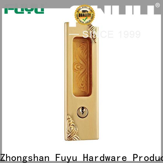 FUYU oem slide bolt lock manufacturer for wooden door