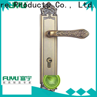 FUYU main zinc alloy grip handle door lock meet your demands for indoor