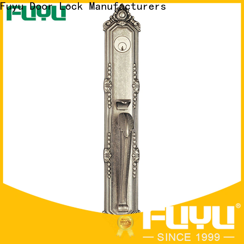 FUYU quality zinc alloy door lock factory on sale for entry door