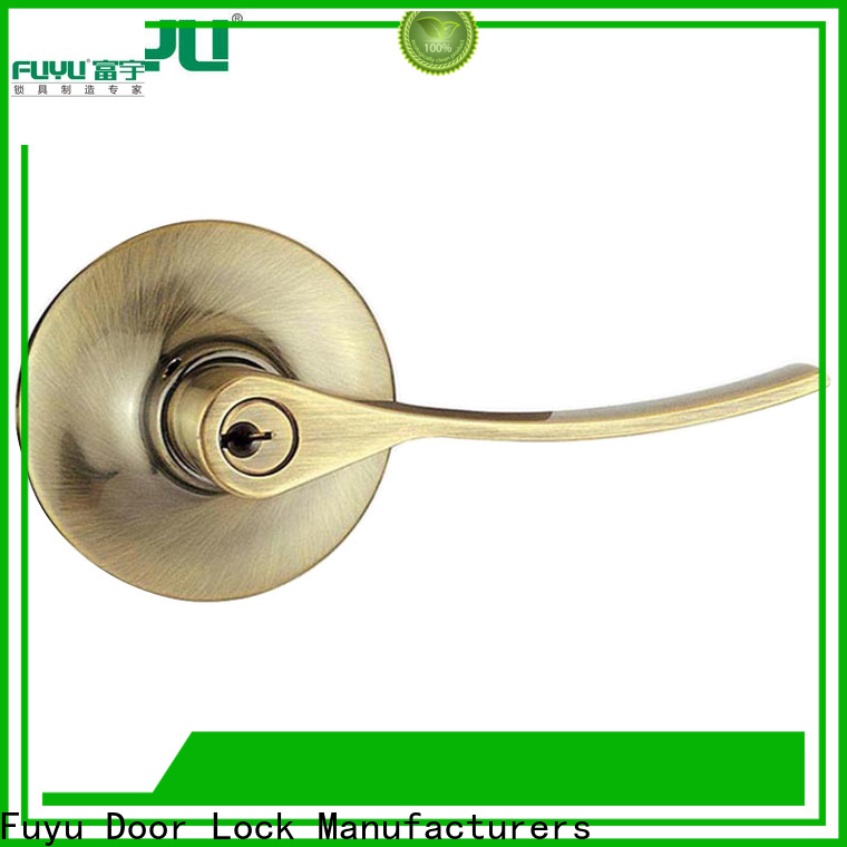 FUYU entrance door locks with international standard for entry door