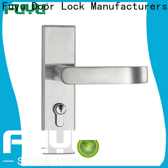 FUYU durable customized stainless steel door lock on sale for residential