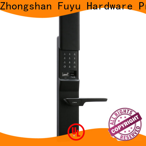 FUYU quality fingerprint house door lock manufacturer for mall