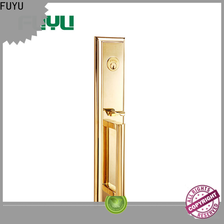FUYU products brass mortise lock with latch for shop