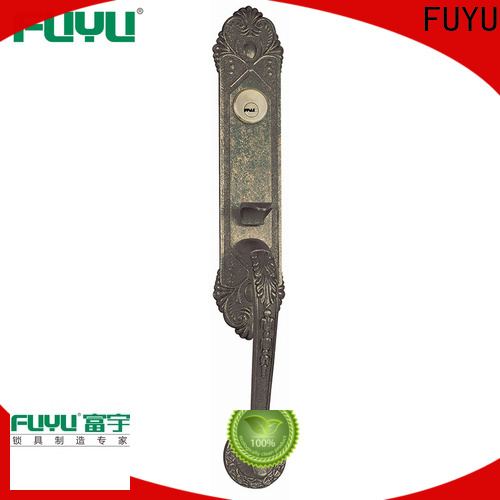 FUYU high security 3 lever lock with latch for mall
